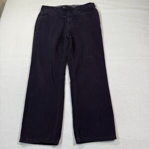 Peter Millar Pants Men's 34x27 Purple‎ Corduroy Pima Cotton Classic Fit Casual